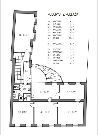 Administratívna budova v centre Banskej Bystrice