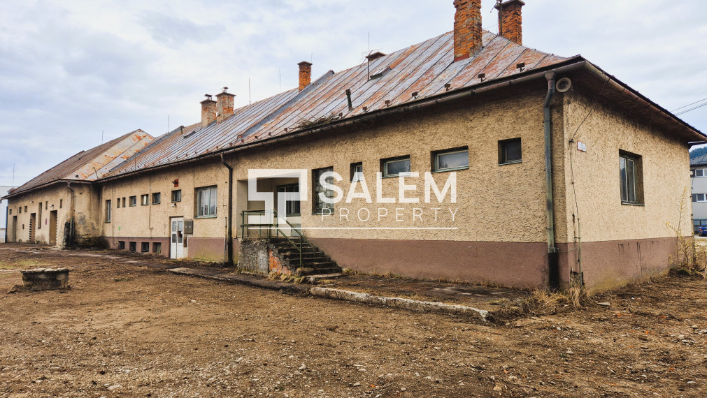 Budova s pozemok 3366m2 v centre mesta, Bytča