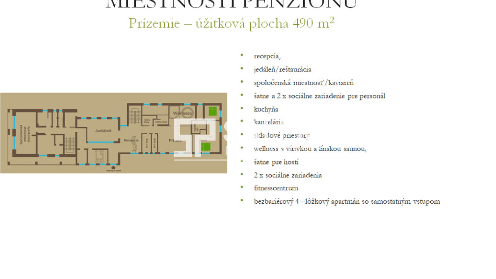 Rekonštruovaný, kompletne zariadený penzión