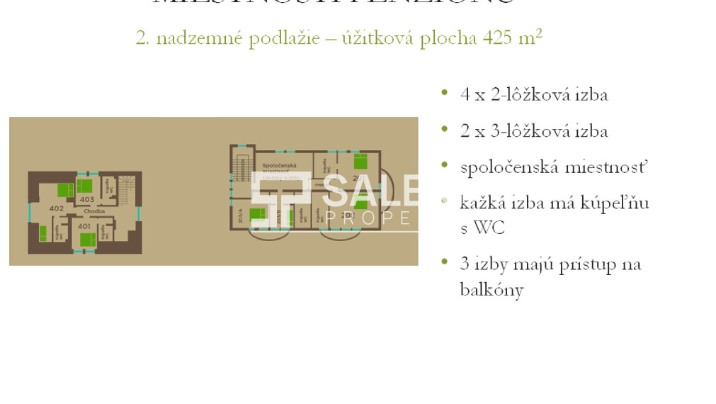 Rekonštruovaný, kompletne zariadený penzión