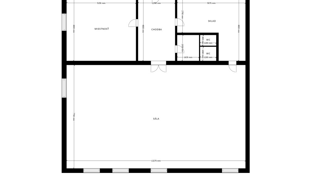 Budova s parkoviskom a záhradou, Banská Bystrica