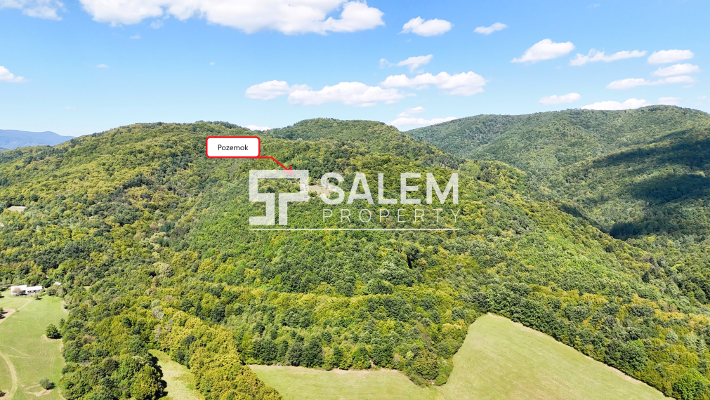 Rozsiahly pozemok na samote s nádhernými výhľadmi -Žarnovica