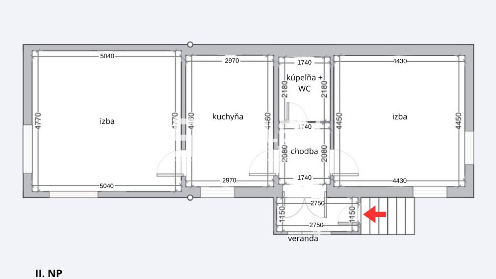 Dvojpodlažný rodinný dom s garážou a výhľadom na Podlavice