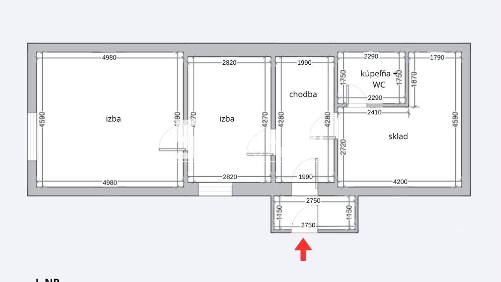 Dvojpodlažný rodinný dom s garážou a výhľadom na Podlavice