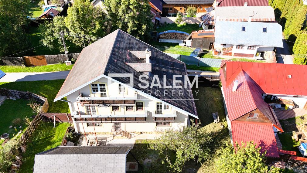 Na predaj 3-podlažný dom s nádhernými výhľadmi na Horehroní