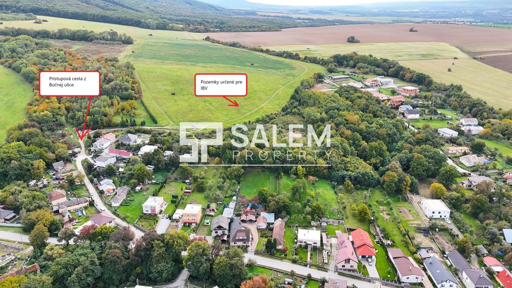 Pozemky pre individuálnu bytovú výstavbu 14.400m2