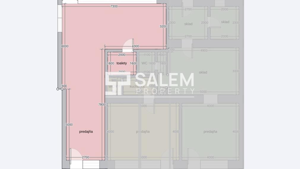 Prenájom obchodného priestoru v centre Zvolena