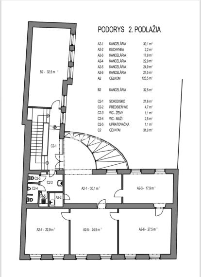 Administratívna budova v historickom centre Banskej Bystrice