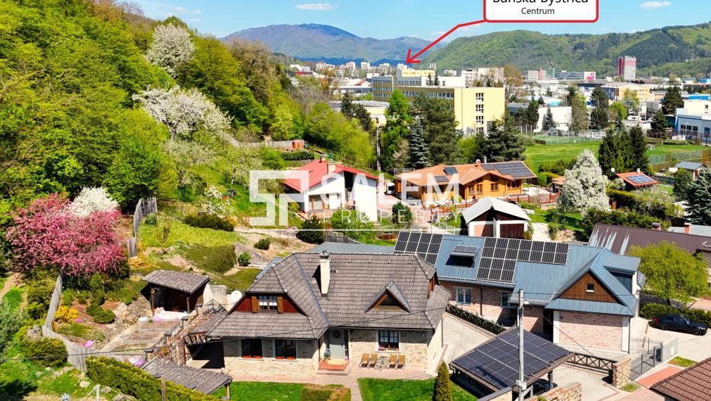 Nadštandardný rodinný dom v pokojnej časti Banskej Bystrice
