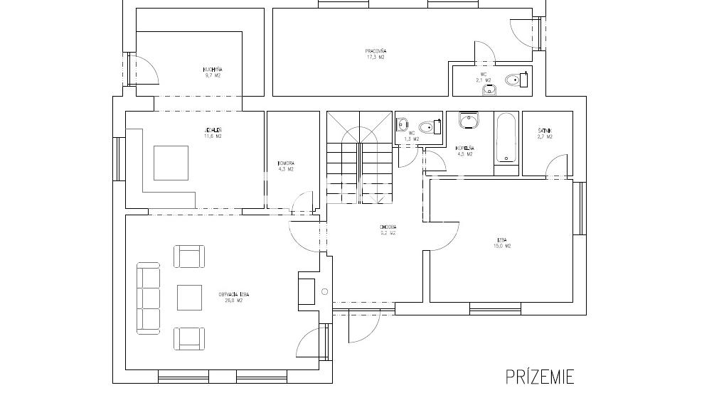 Nadštandardný rodinný dom v pokojnej časti Banskej Bystrice