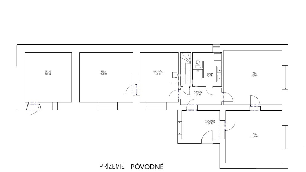 Rekonštruovaný rodinný dom v pokojnej časti Banskej Bystrice