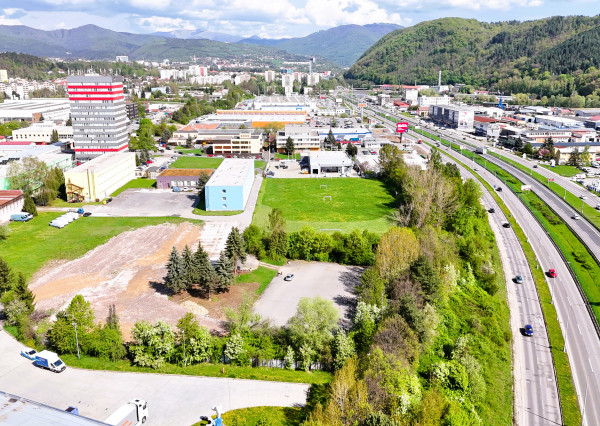 Pozemok pre občiansku vybavenosť v Radvaň Parku, Banská Bystrica