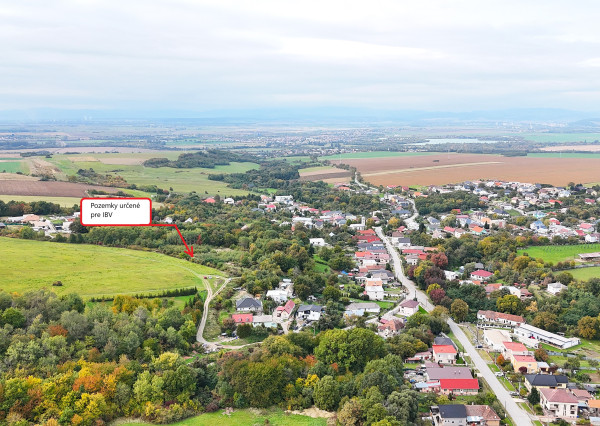 Pozemky pre individuálnu bytovú výstavbu 14.400m2
